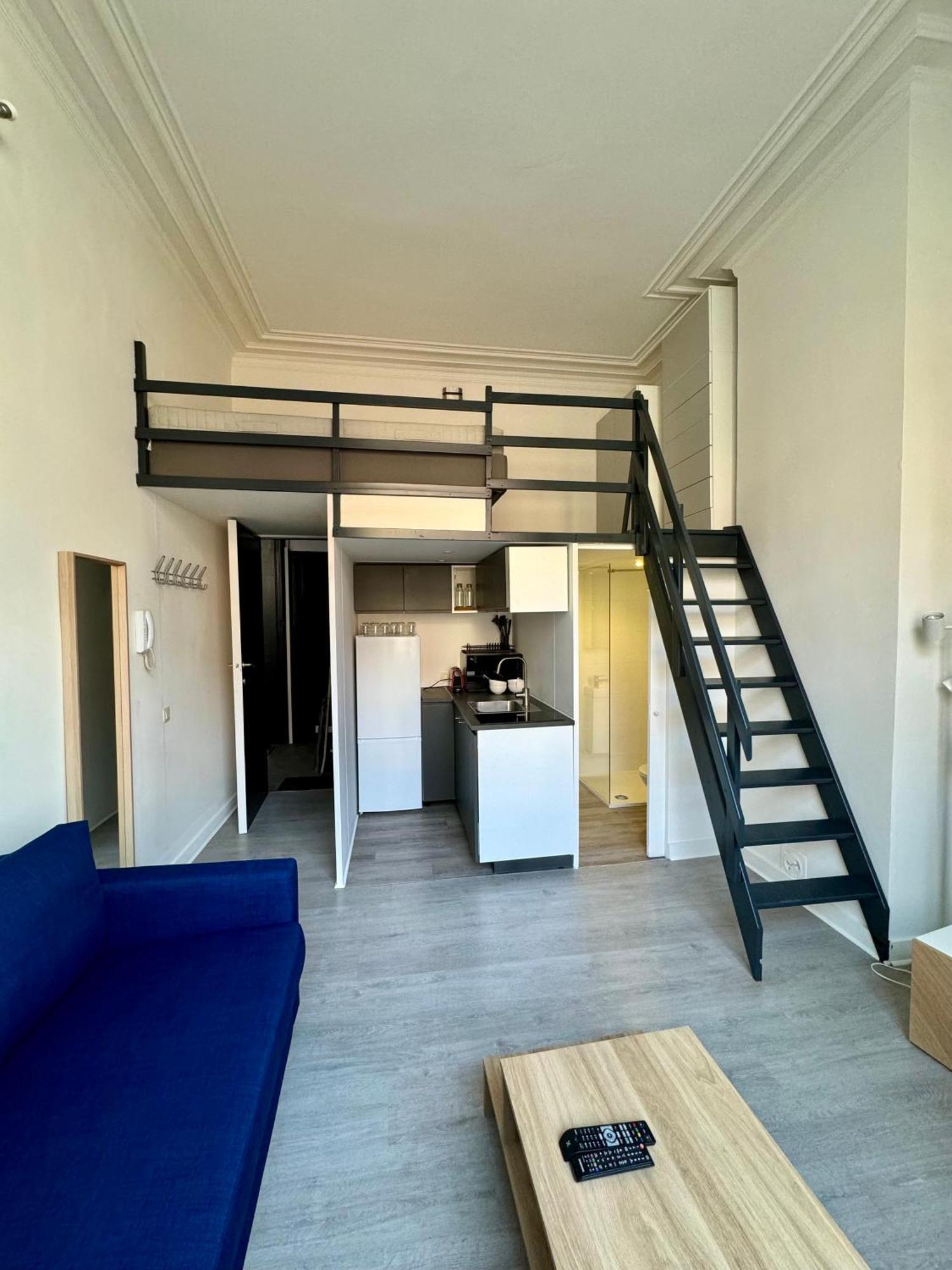 Studio Avec Chambre En Mezzanine Брюссель Екстер'єр фото