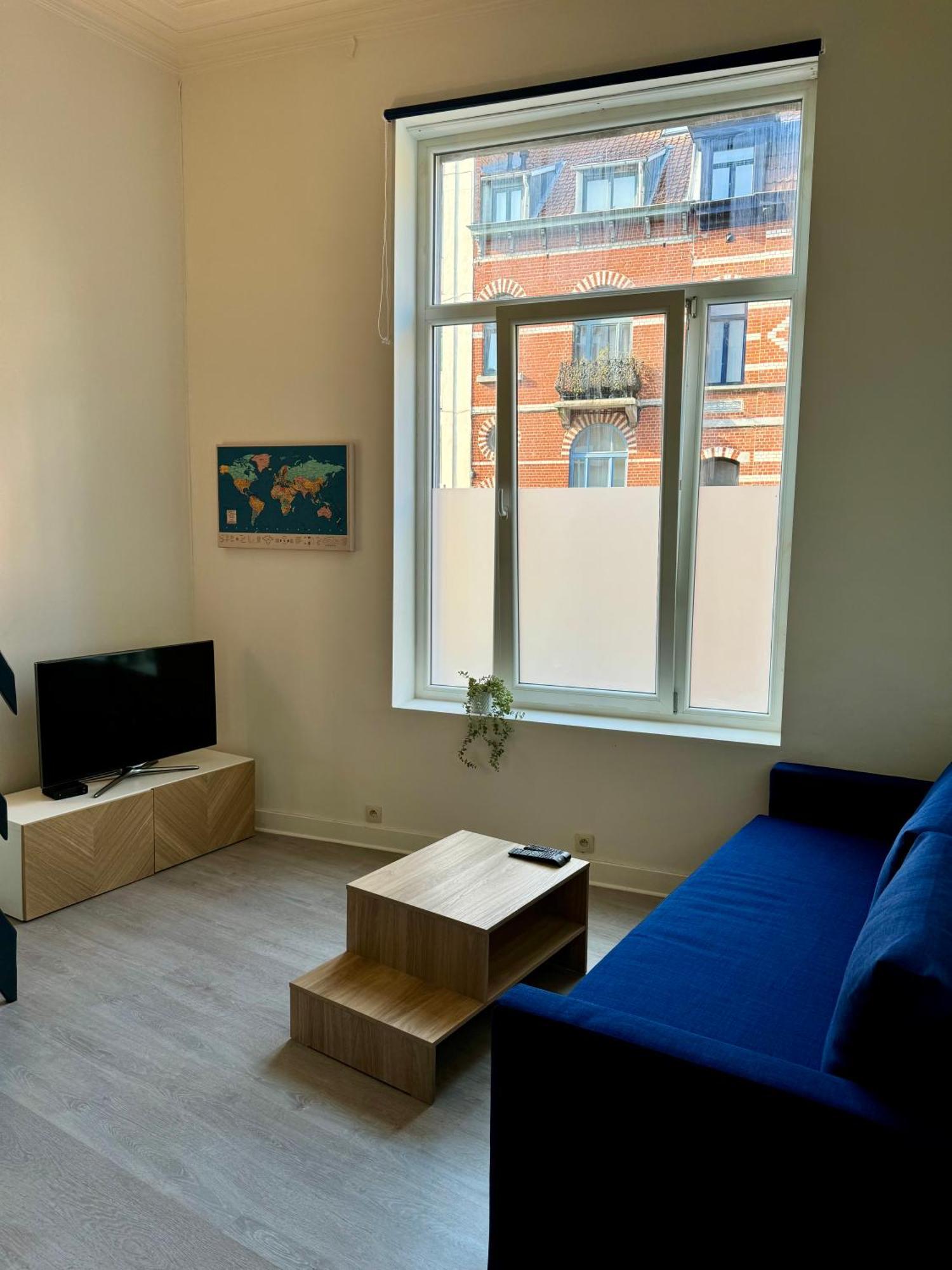 Studio Avec Chambre En Mezzanine Брюссель Екстер'єр фото